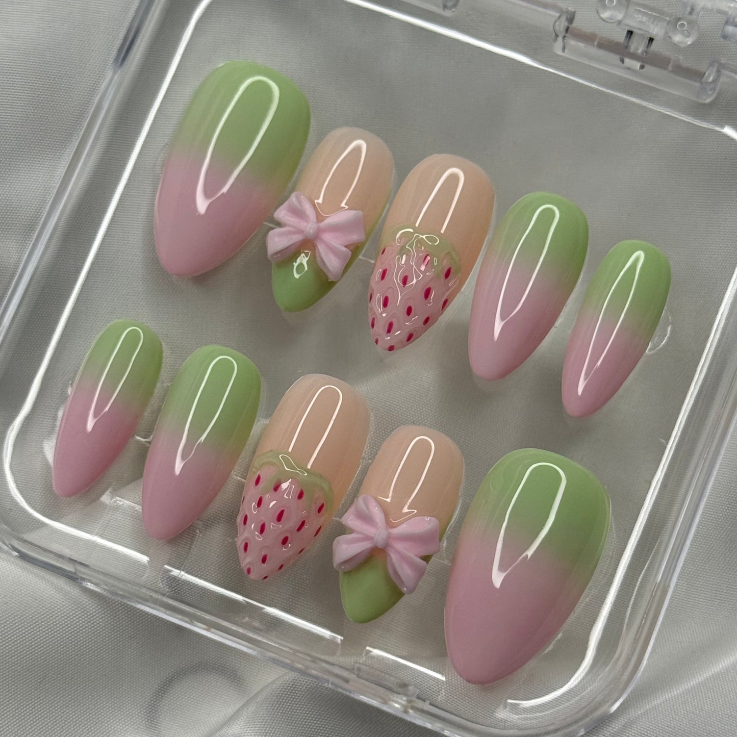 Strawberry matcha