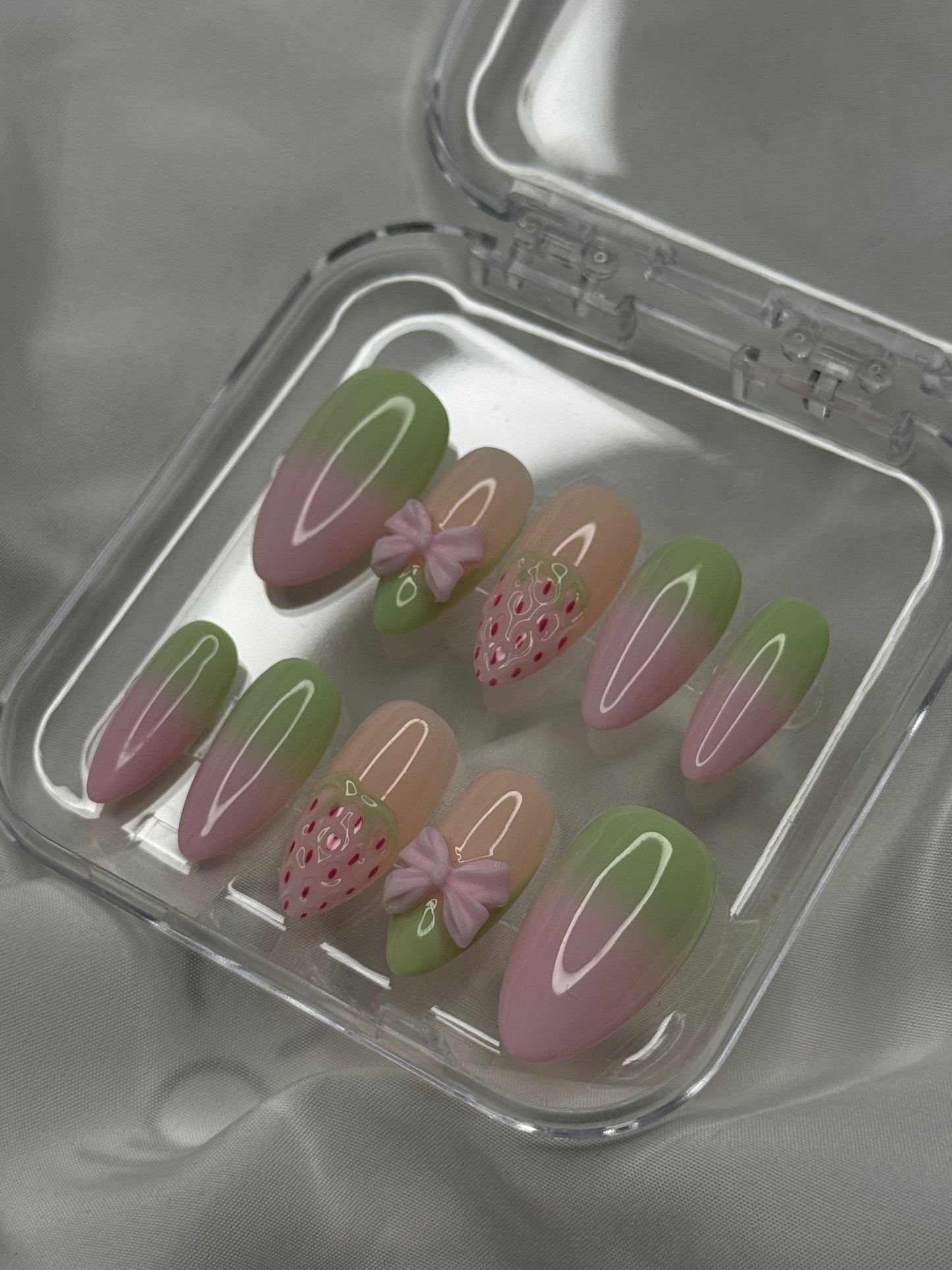 Strawberry matcha