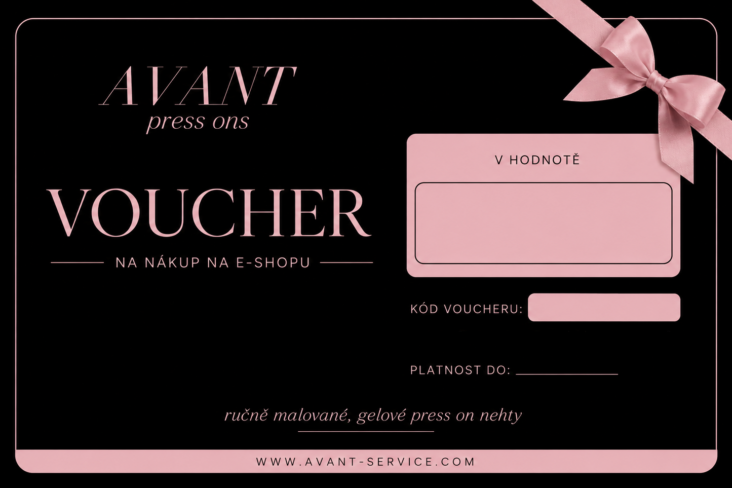 Voucher - CZK